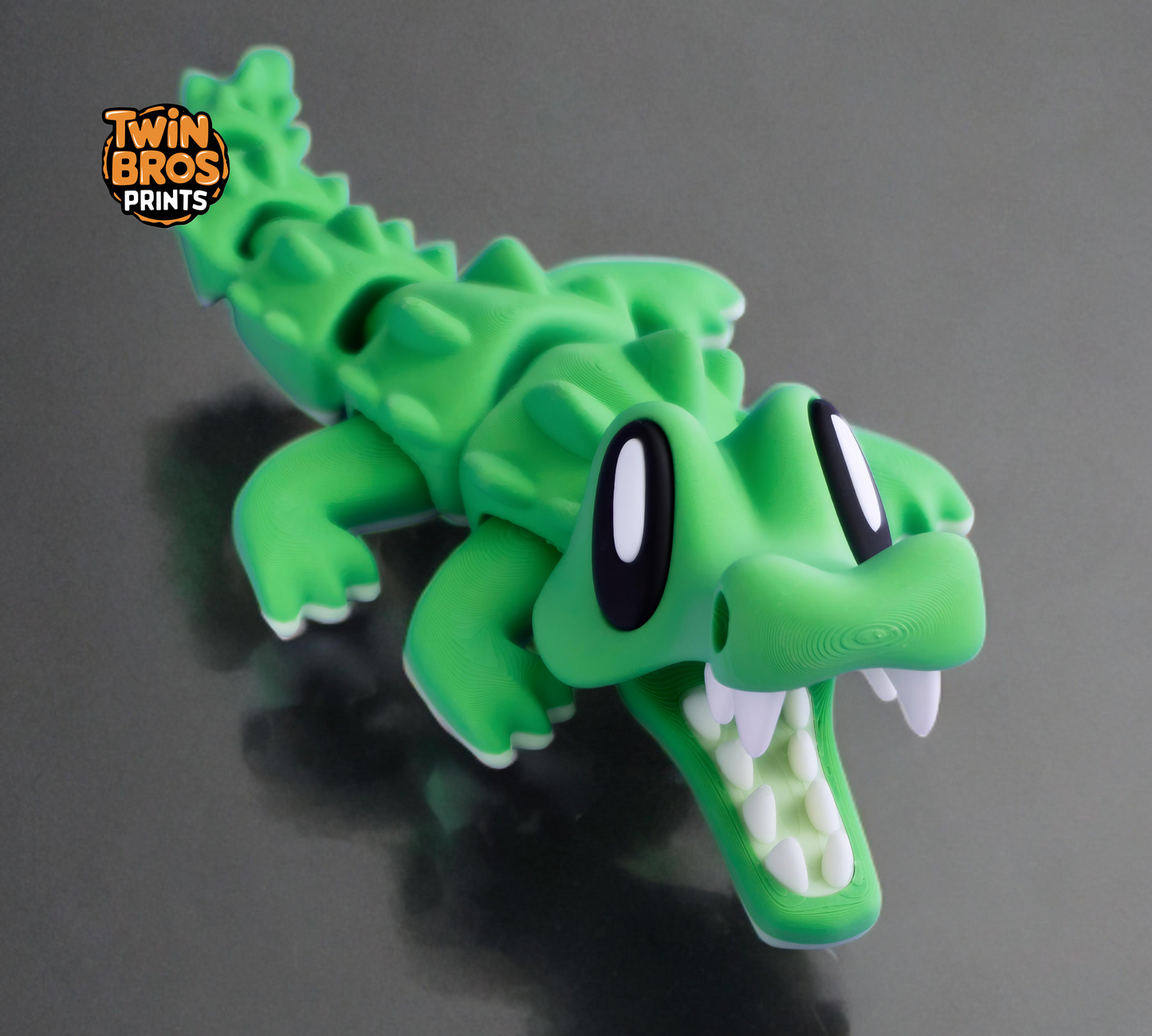 Articulated |Croc the Flexi Crocodile | Desk Toys | Stress Reliever