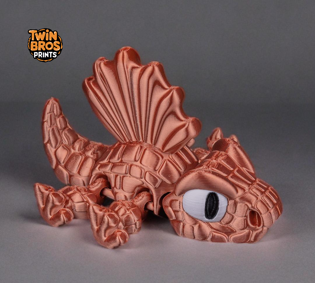Flexi Dimetrodon the Dinosaur | Toys & Tabletop Games| Articulated Toys| Articulated Animals