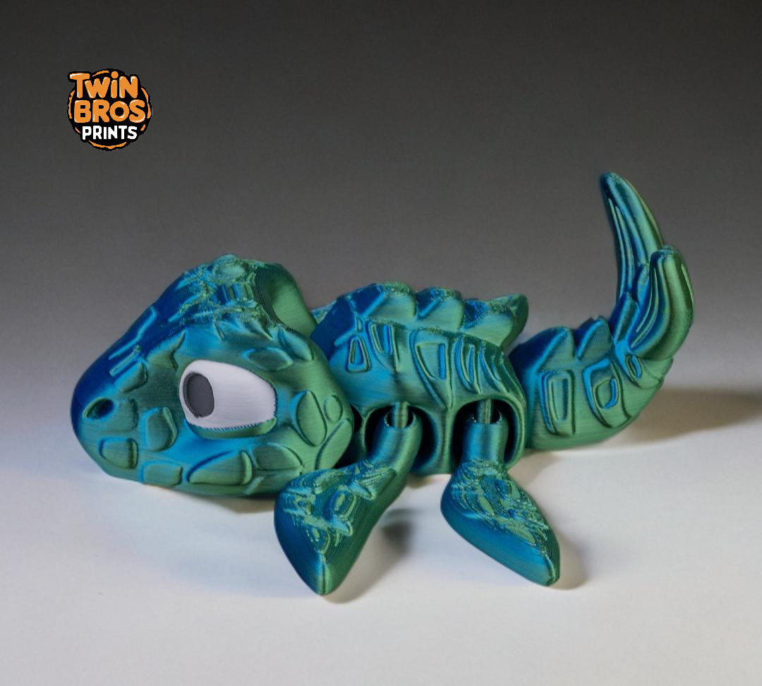 Flexi Mosasaur the Dinosaur | Toys & Tabletop Games| Articulated Toys| Articulated Animals