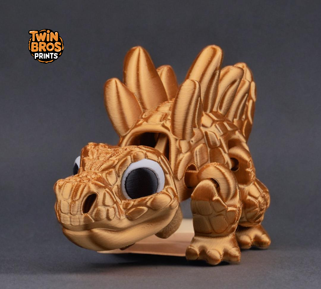Flexi Stegosaurus the Dinosaur | Toys & Tabletop Games| Articulated Toys| Articulated Animals