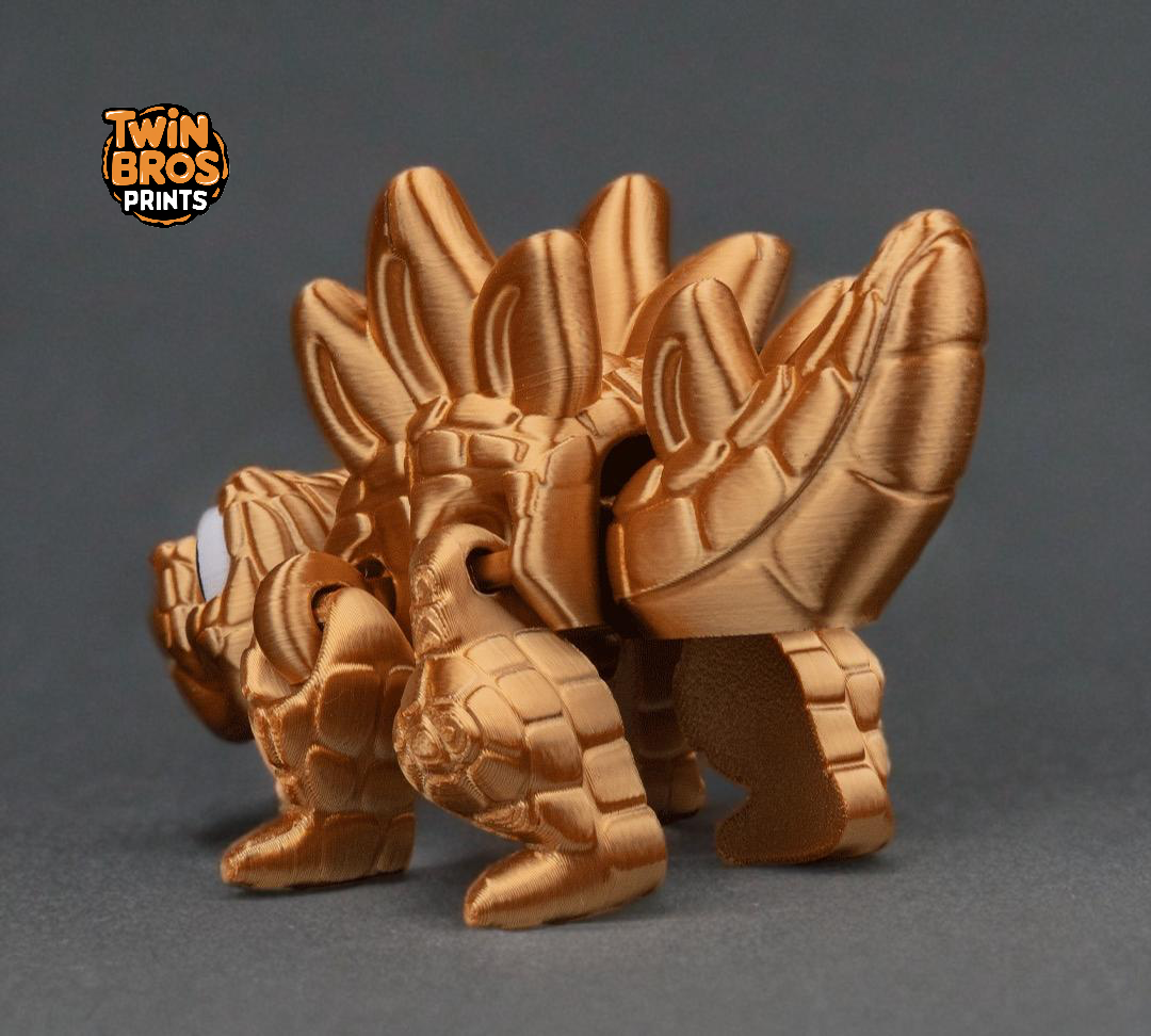 Flexi Stegosaurus the Dinosaur | Toys & Tabletop Games| Articulated Toys| Articulated Animals