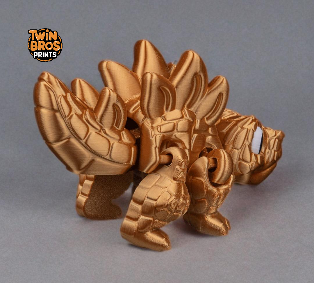 Flexi Stegosaurus the Dinosaur | Toys & Tabletop Games| Articulated Toys| Articulated Animals