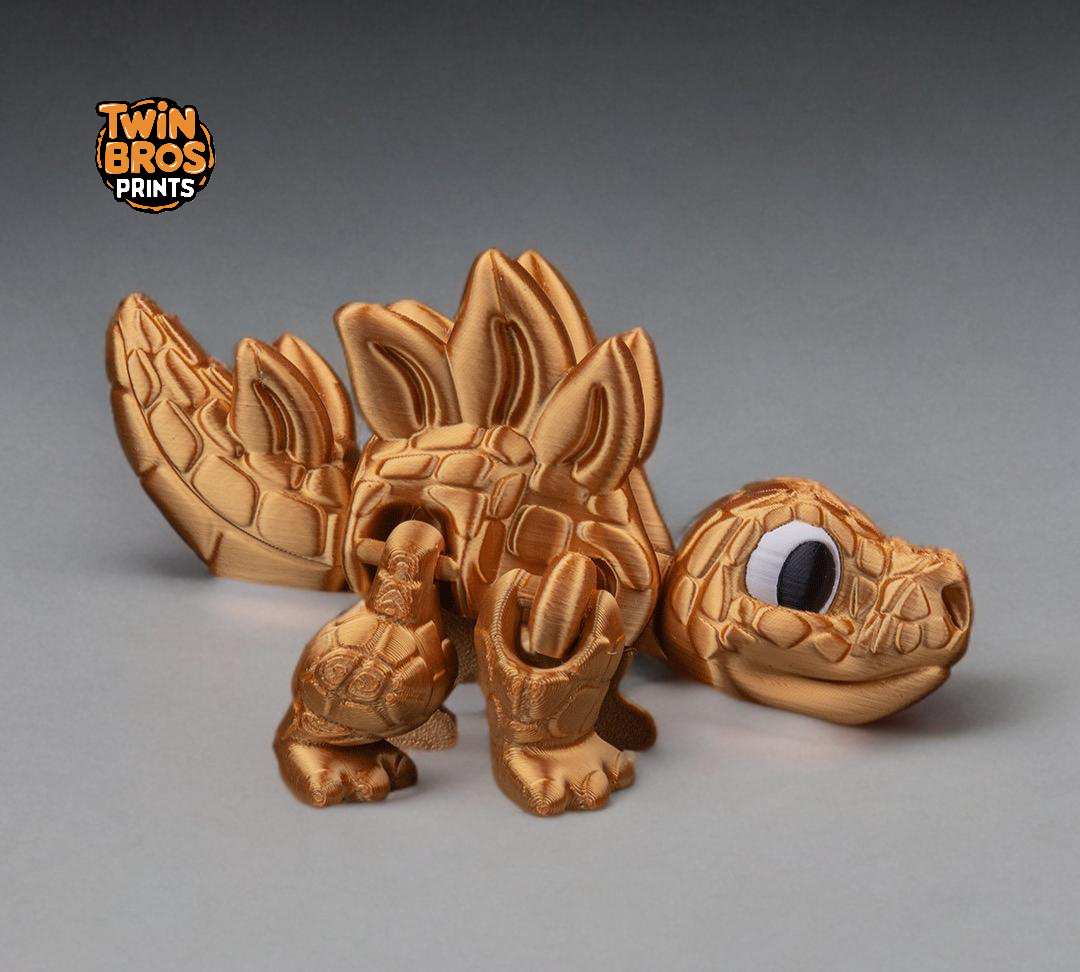 Flexi Stegosaurus the Dinosaur | Toys & Tabletop Games| Articulated Toys| Articulated Animals