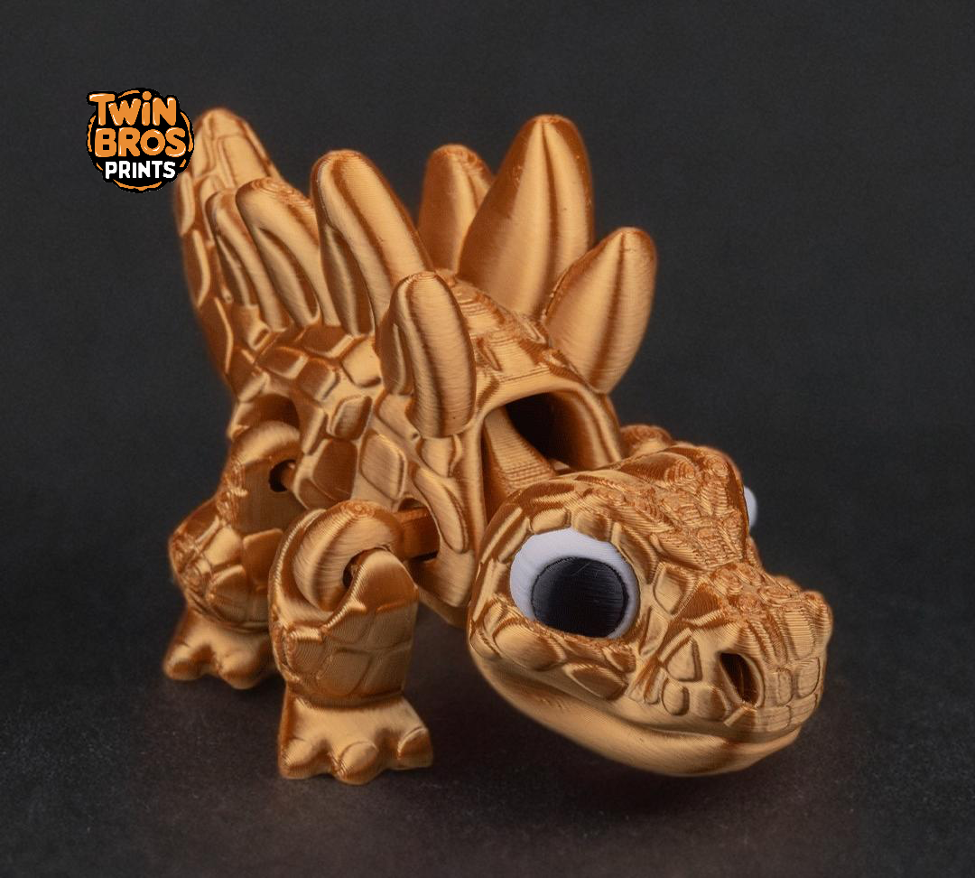 Flexi Stegosaurus the Dinosaur | Toys & Tabletop Games| Articulated Toys| Articulated Animals