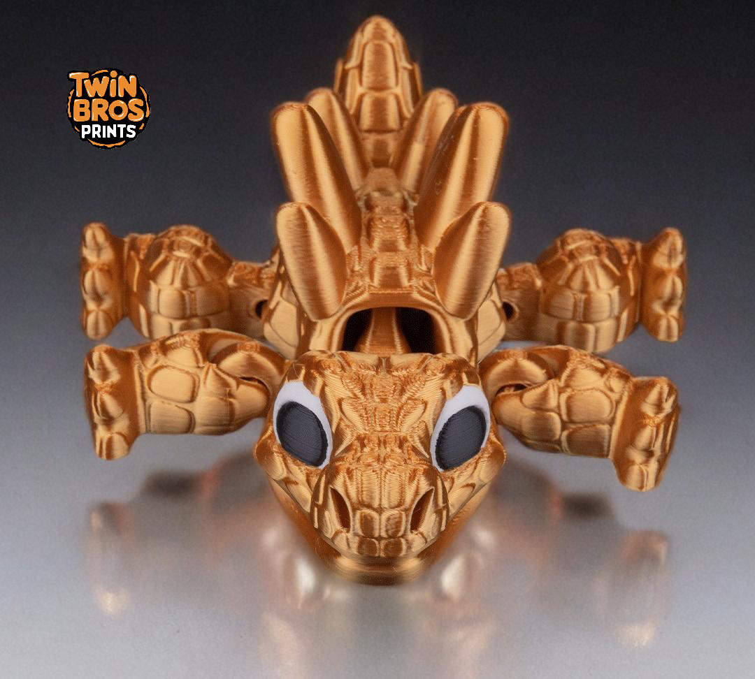 Flexi Stegosaurus the Dinosaur | Toys & Tabletop Games| Articulated Toys| Articulated Animals