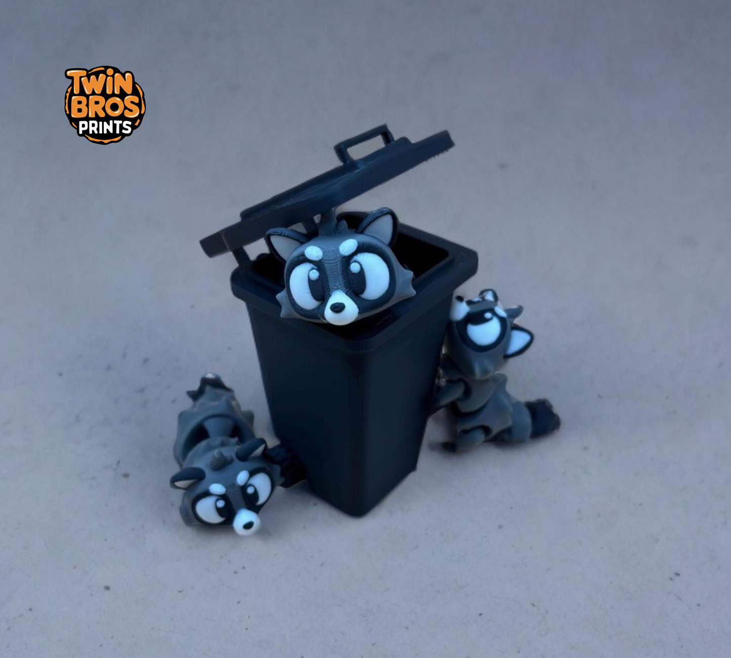 Articulated | Rocky the Raccoon | Fidget | Collectable