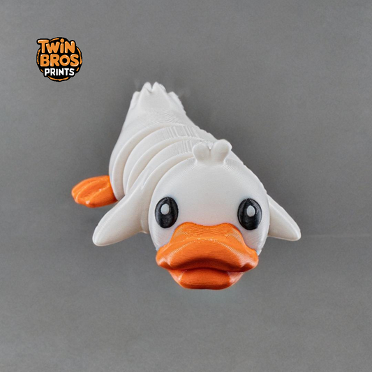 Articulated | Cute Flexi Duck | Fidget toy | Keychain | Magnetic