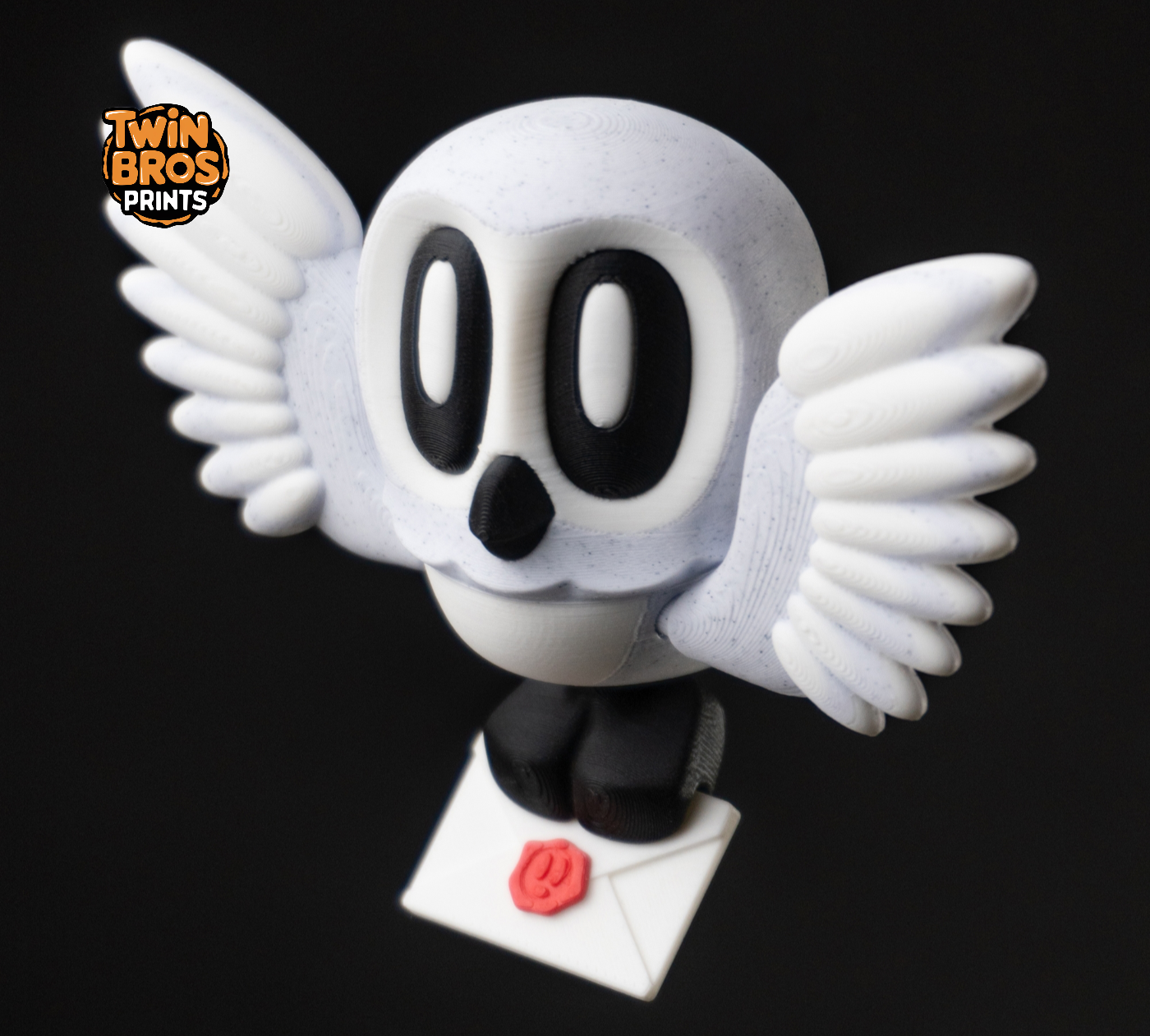Pet Owl  | Modular art toy | Magnetic with accessories | Bloblab Owl