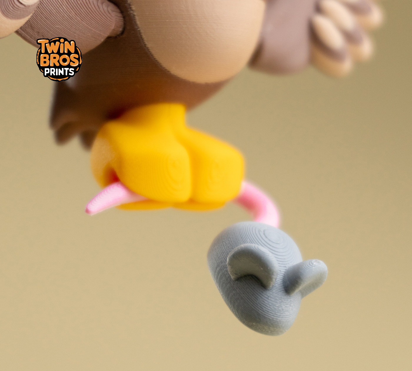 Pet Owl  | Modular art toy | Magnetic with accessories | Bloblab Owl