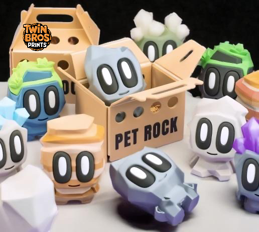 Pet Rock | 3D Pet Rock Toy | Sensory Pet Rock | Fidget toy | Bloblab Rock