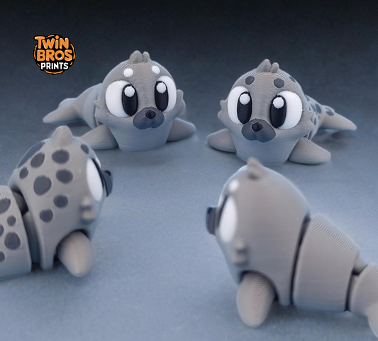 Articulated | Sealbert the Seal | Fidget | Collectable