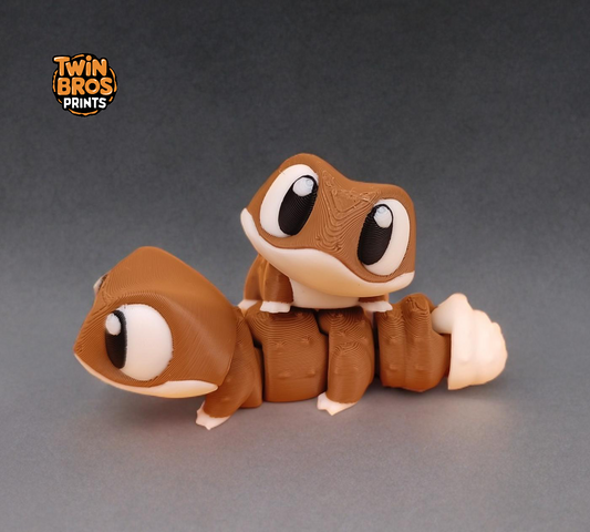 Articulated | Skittles the Gecko | Fidget | Collectable