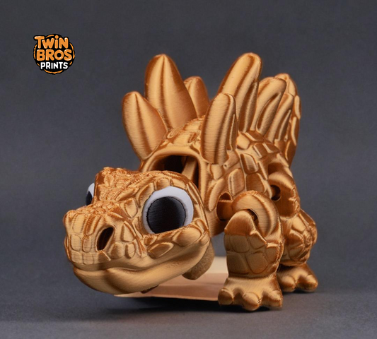 Flexi Stegosaurus the Dinosaur | Toys & Tabletop Games| Articulated Toys| Articulated Animals
