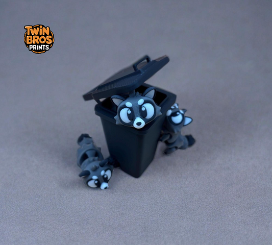 Articulated | Rocky the Raccoon | Fidget | Collectable