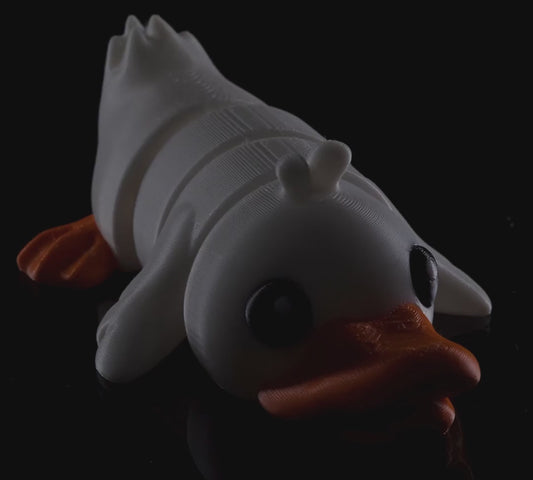 Articulated | Cute Flexi Duck | Fidget toy | Keychain | Magnetic